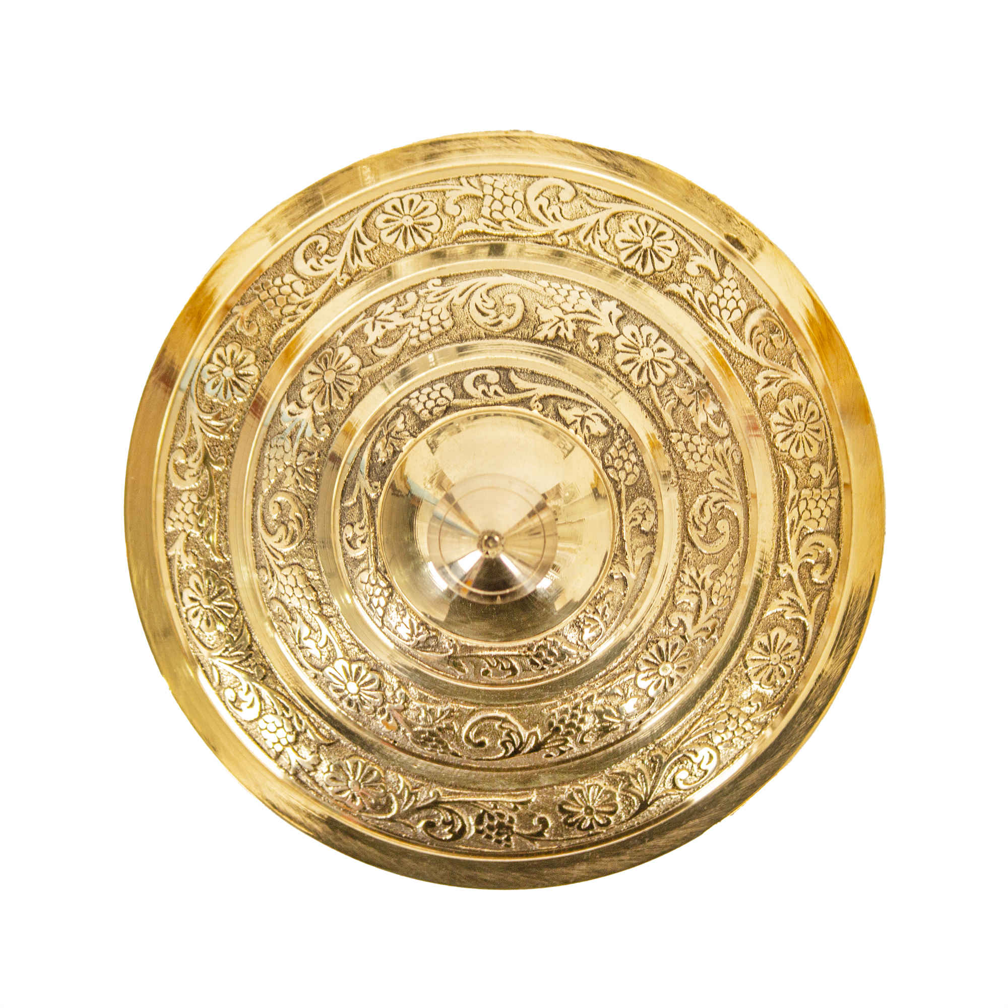 Price and Buy Brass Sugar Bowl with Lid Intricate - Image 4