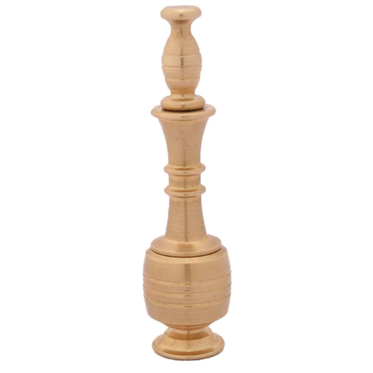 Price and Buy Brass Surma Dani Container for Keeping Kohl (x2) - Image 3
