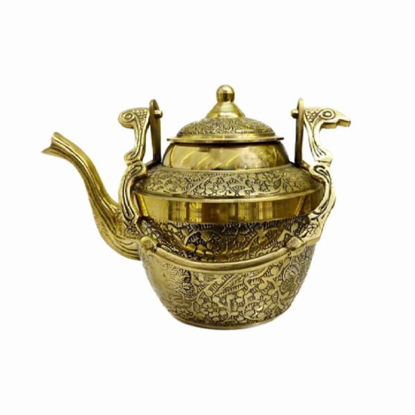 Price and Buy Brass Teapot Handcrafted with Elegant Floral Design Peacock_68fe4d84f3397.jpeg Price and Buy Brass Teapot Handcrafted with Elegant Floral Design Peacock