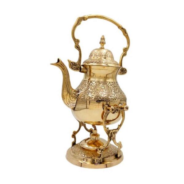 Price and Buy Brass Teapot & Warmer Hand-Engraved with Elegant Etched Design_68fe4dea6820d.jpeg Price and Buy Brass Teapot & Warmer Hand-Engraved with Elegant Etched Design