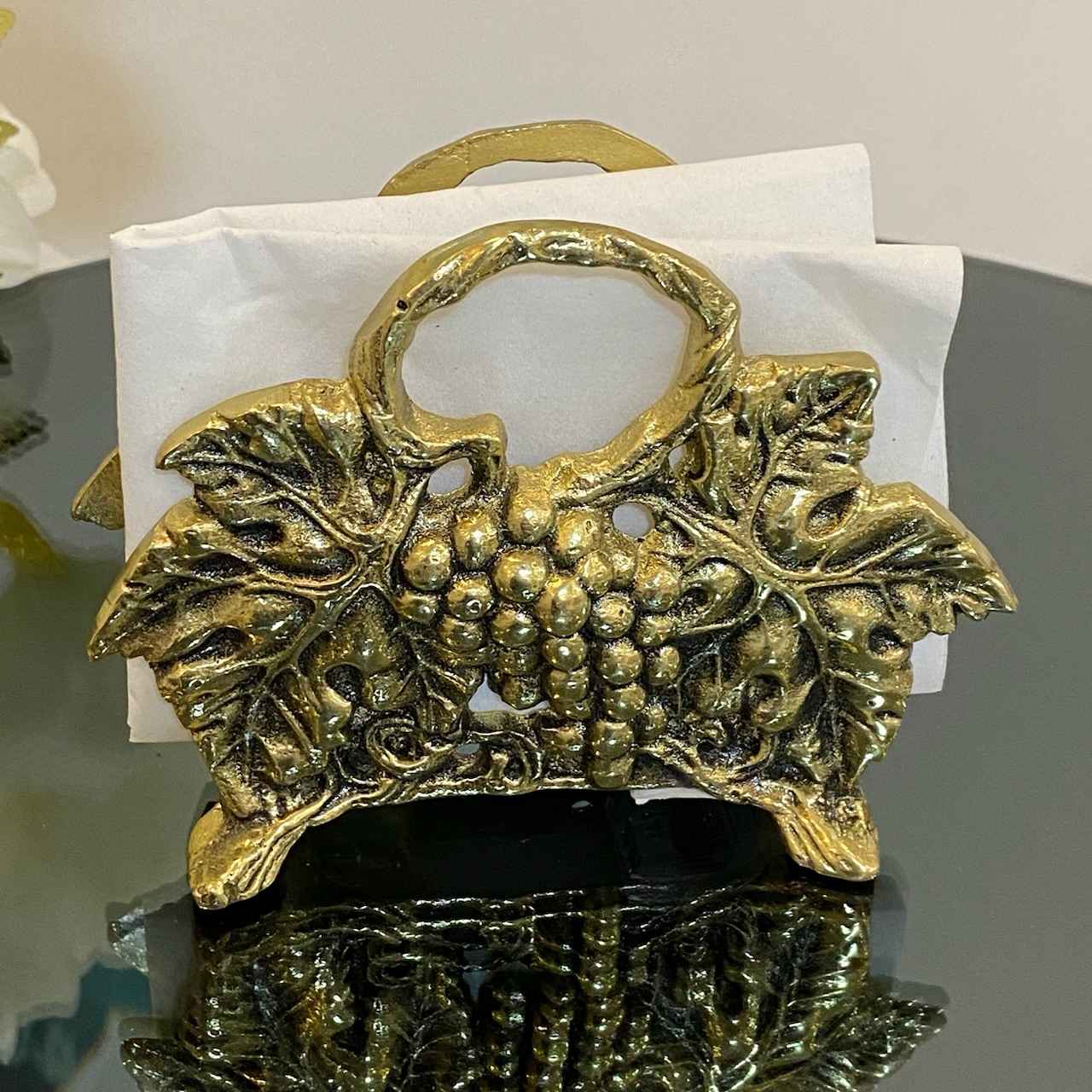 Price and Buy Brass Tissue Paper Holder – Elegant Table Decor - Image 4