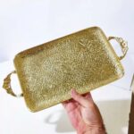 Price and Buy Brass Tray with Detailed Engraving Suitable for Everyday Use - Image 5