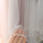 Price and Buy Bridal Veil with Pearls for a Glamorous Wedding Day Statement Piece - Image 4