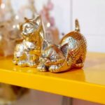 Price and Buy Bronze Cat Sculpture in 2 Pcs – Elegant and Timeless Art - Image 3