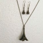 Price and Buy Bronze Jewelry Set Timeless Elegance with Eiffel Tower Design