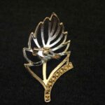 Price and Buy Brooch Pin Metal with Leaf Design - Image 5