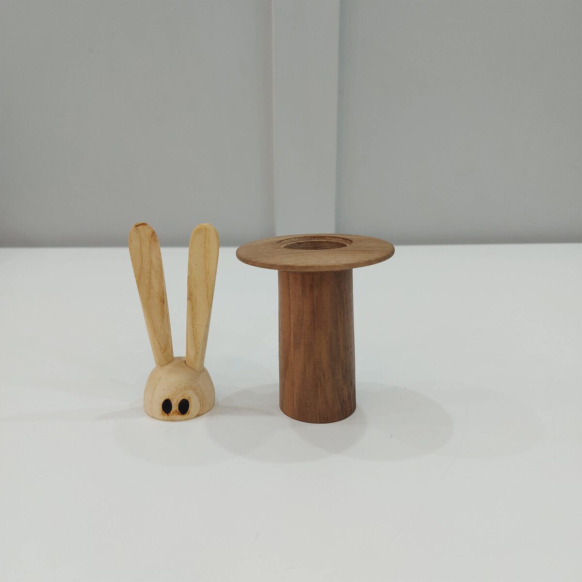 Price and Buy Brown Bunny Design Wooden Toothpick Dispenser - Image 3