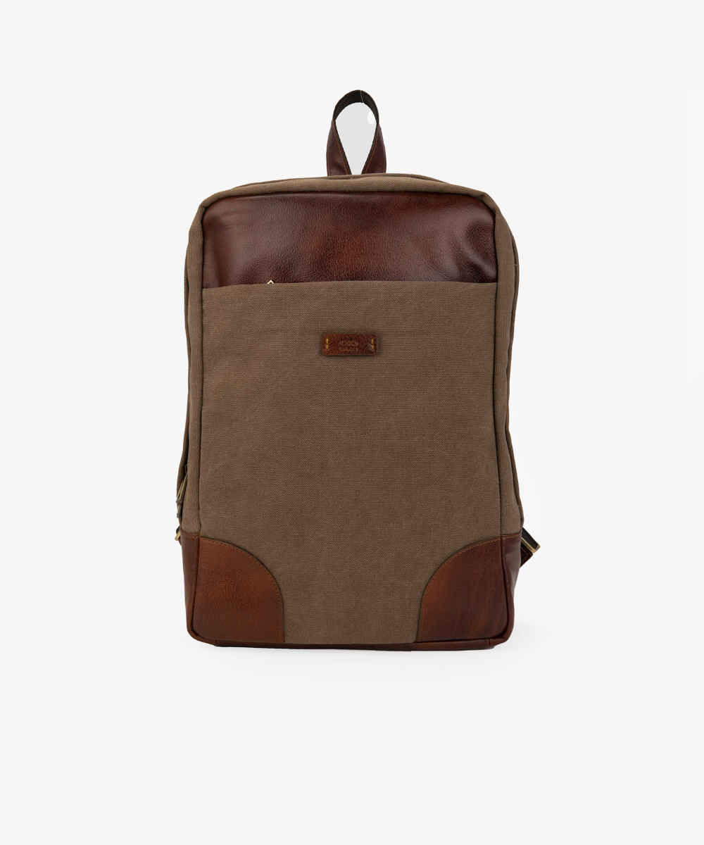 Price and Buy Brown Canvas Women’s Backpack – Model Saad - Image 7