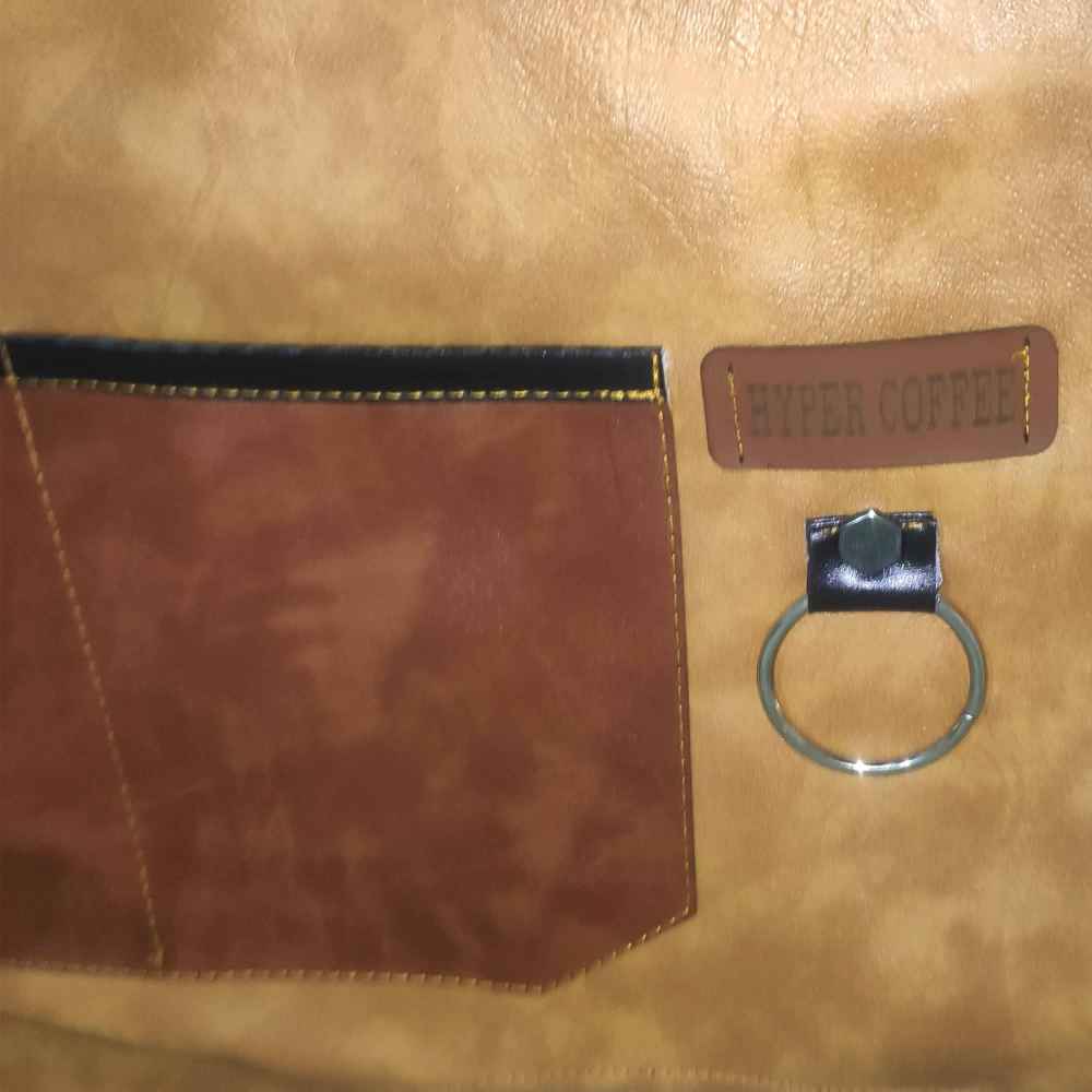 Price and Buy Brown Leather Barista Apron – Elegant & Functional - Image 4