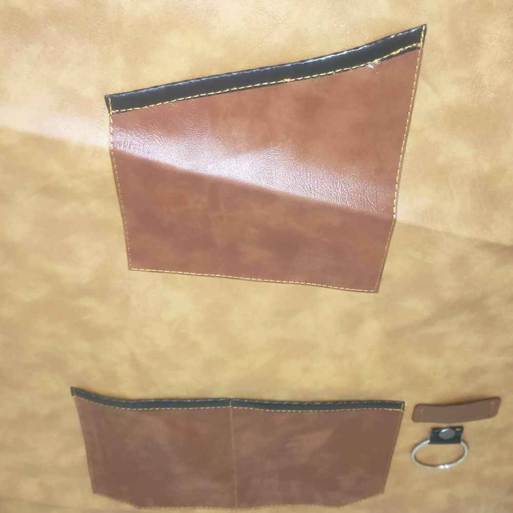 Price and Buy Brown Leather Barista Apron – Elegant & Functional - Image 5