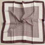 Price and Buy Brown Mini Headscarf – Classic Style, Everyday Wear - Image 4