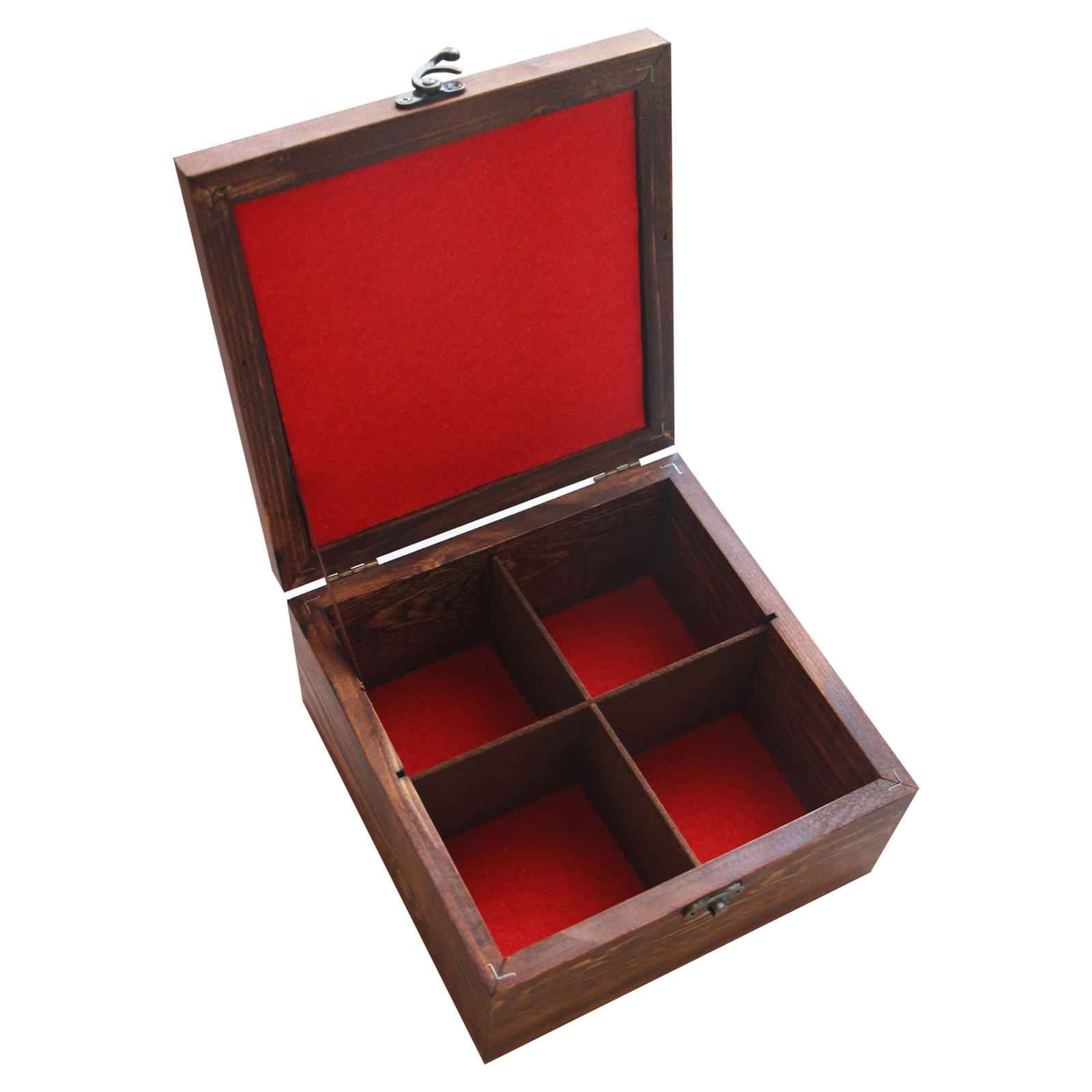 Price and Buy Brown Persian Wooden Tea Box with Compartment Chests - Image 3