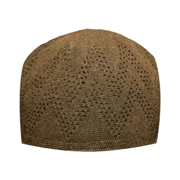 Price and Buy Brown Turkish Kufi Taqiyah – Traditional Muslim Headwear Hat_68fedcbcadd6a.jpeg Price and Buy Brown Turkish Kufi Taqiyah – Traditional Muslim Headwear Hat