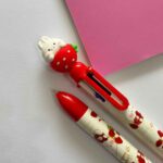 Price and Buy Bunny & Strawberry Themed 6-in-1 Multi-Color Pen – Playful & Functional - Image 4