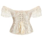 Price and Buy Bustier Corset – Perfect for Party with Floral Design in Milky - Image 5