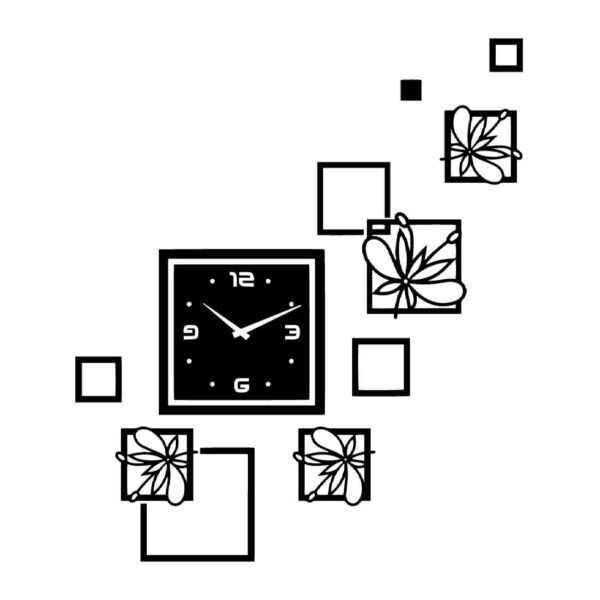 Price and Buy Butterfly Wall Clock DIY Kit – Modern 3D MDF Art for Home Decor