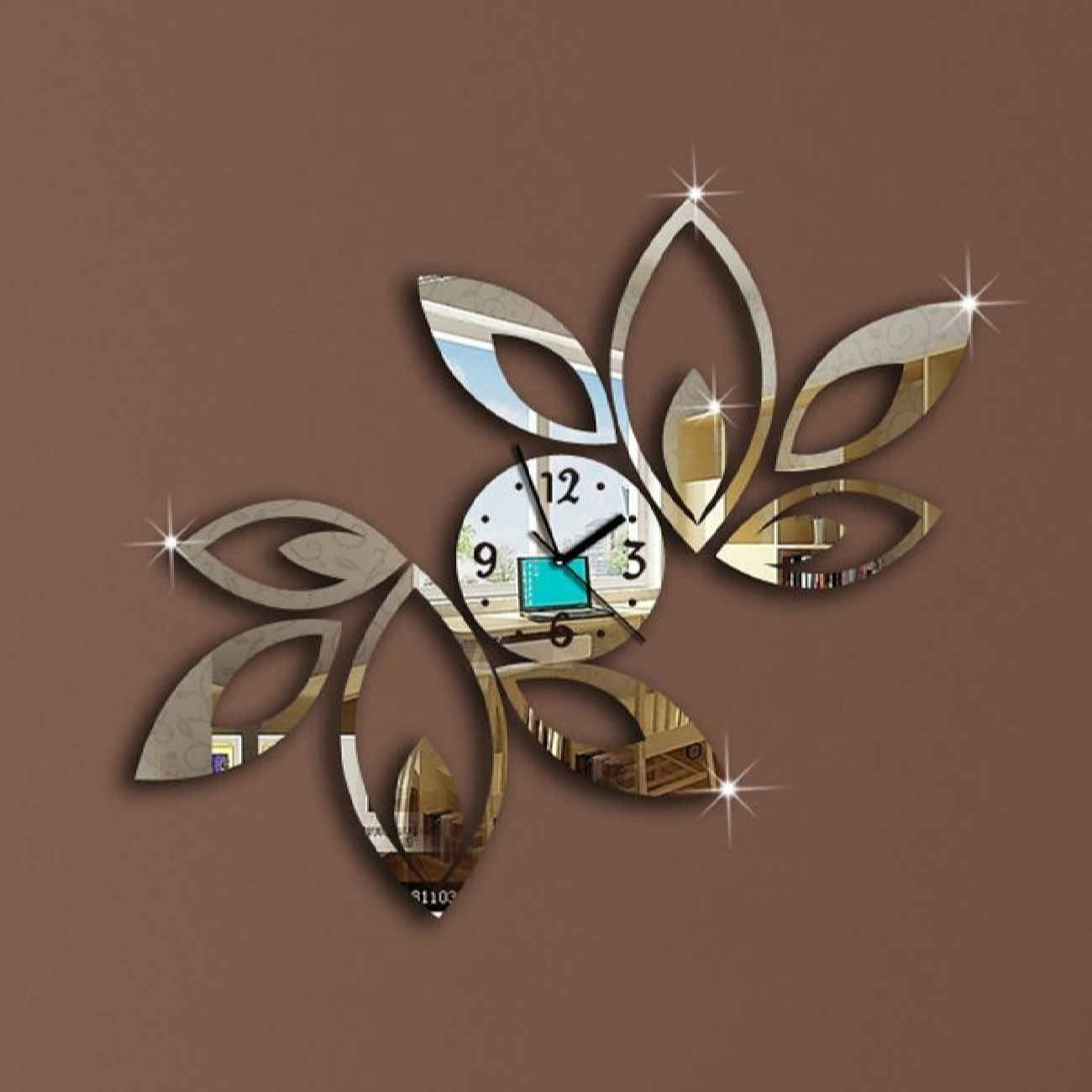 Price and Buy Butterfly Wall Clock DIY Kit – Modern 3D MDF Art for Home Decor - Image 3