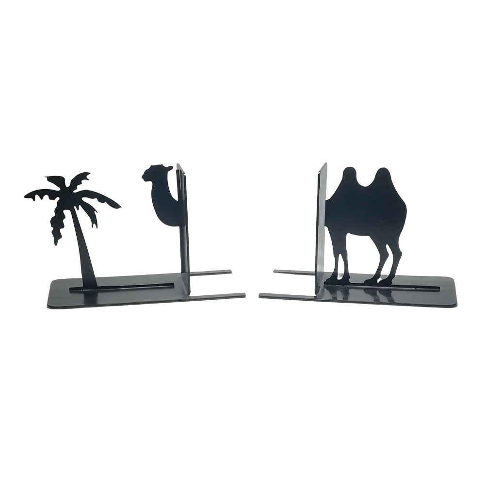 Price and Buy Camel-Themed Metal Art Bookend – Suitable for Desert-Inspired Rooms