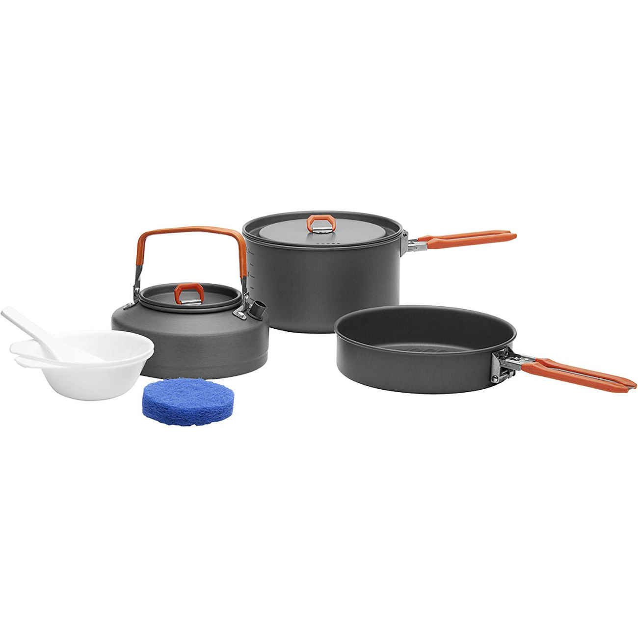 Price and Buy Campfire Cooking Kit – Outdoor Cookware Set, Lightweight & Durable 5-Pieces_690304d4c48f9.jpeg Price and Buy Campfire Cooking Kit – Outdoor Cookware Set, Lightweight & Durable 5-Pieces - Image 1