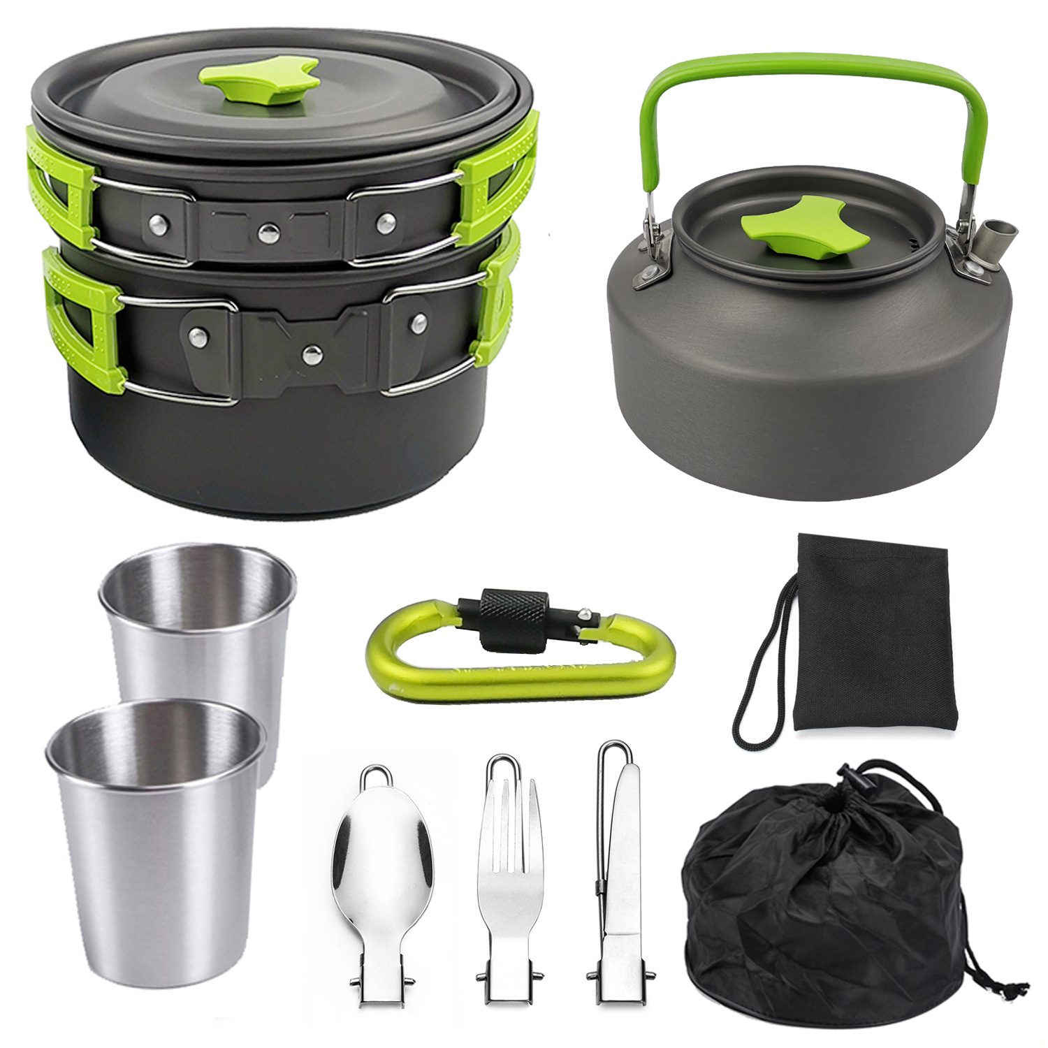 Price and Buy Camping Cookware Set for Open Fire Cooking – Lightweight & Durable_69030504099a1.jpeg Price and Buy Camping Cookware Set for Open Fire Cooking – Lightweight & Durable - Image 1