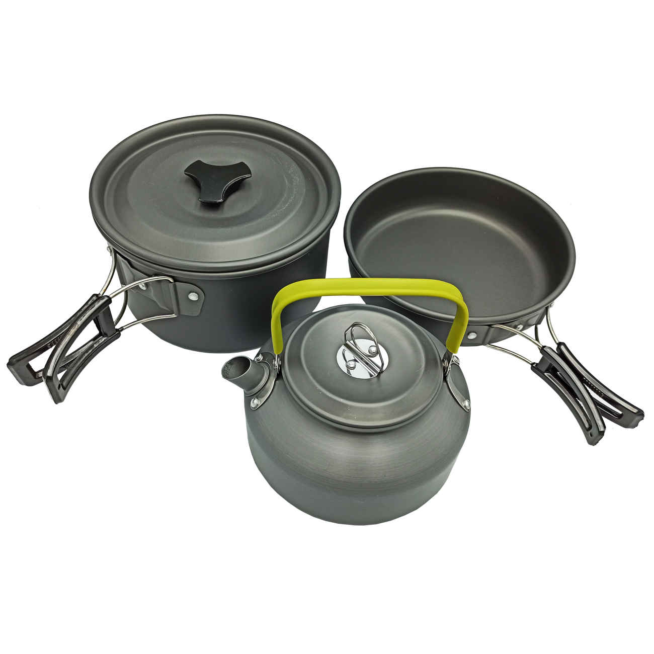 Price and Buy Camping Cookware Set – Lightweight, Non-Stick, Compact for Outdoor Cooking_690323d5dc429.jpeg Price and Buy Camping Cookware Set – Lightweight, Non-Stick, Compact for Outdoor Cooking - Image 1