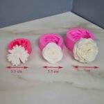Price and Buy Candle Mold Set – Includes Anemone, Daisy & Classic Rose Designs 3-Piece - Image 4