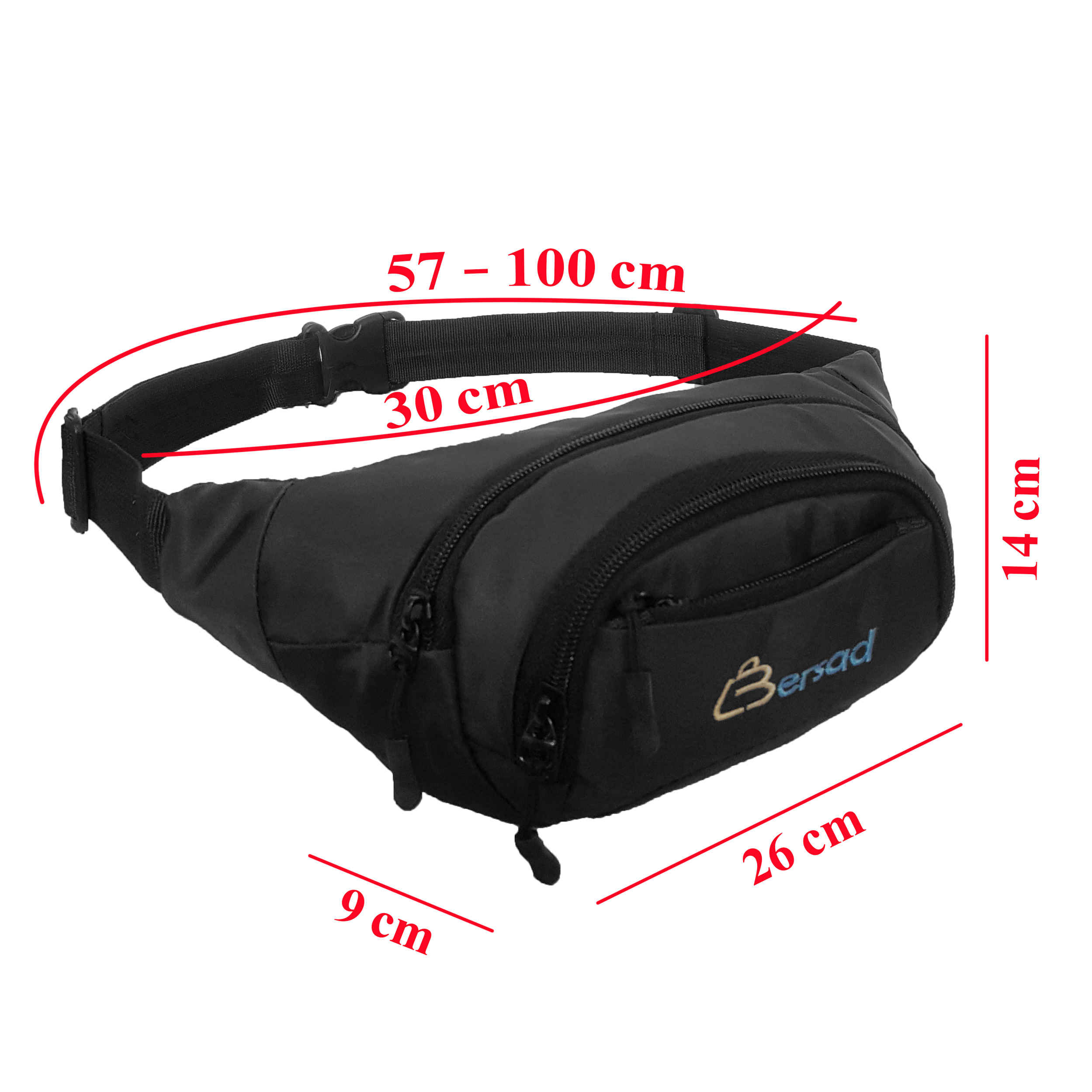 Price and Buy Canvas Fanny Pack with 4 Pockets – Designed for Outdoor Activities - Image 6