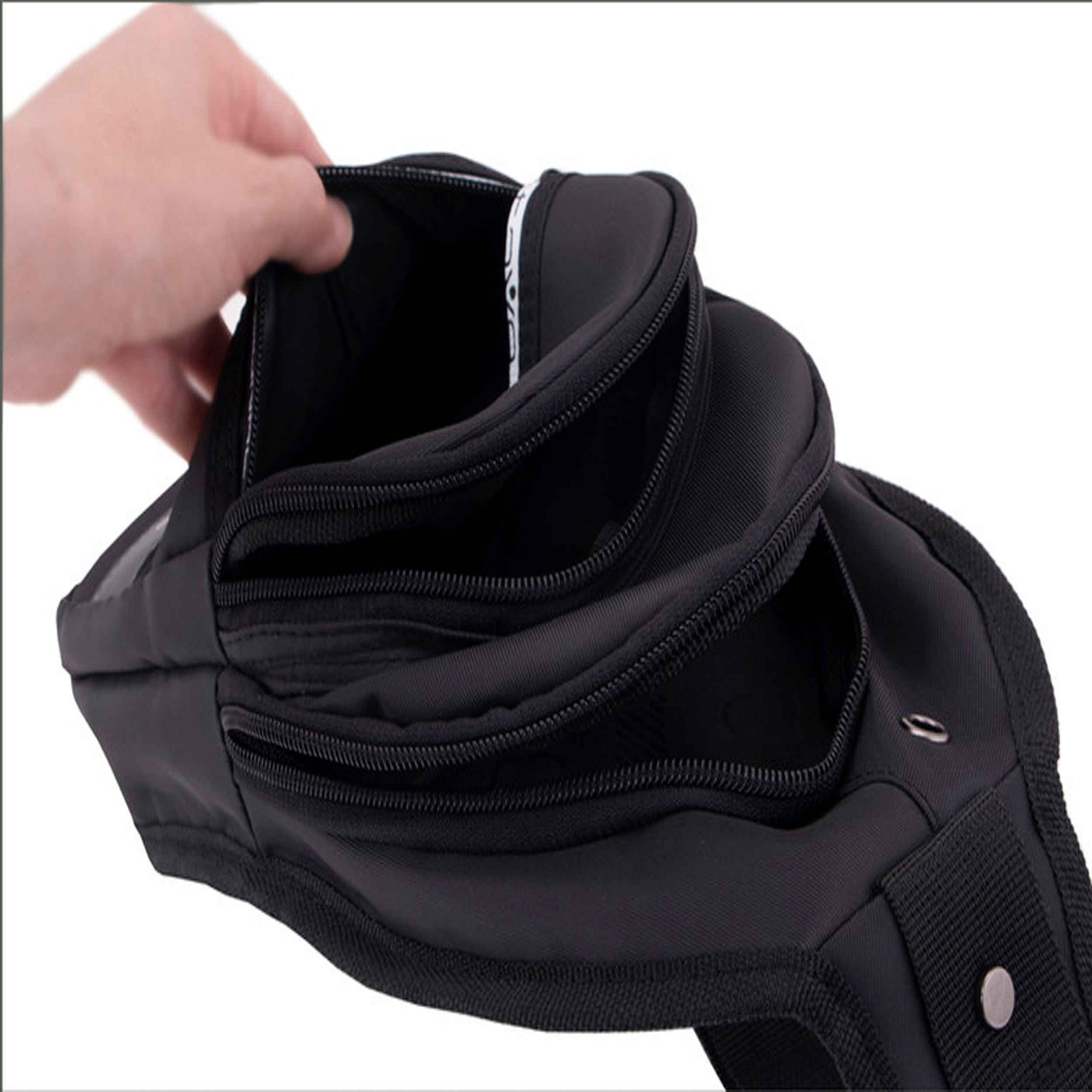 Price and Buy Canvas Sling Shoulder Bag with Multiple Compartments for Active Living - Image 3