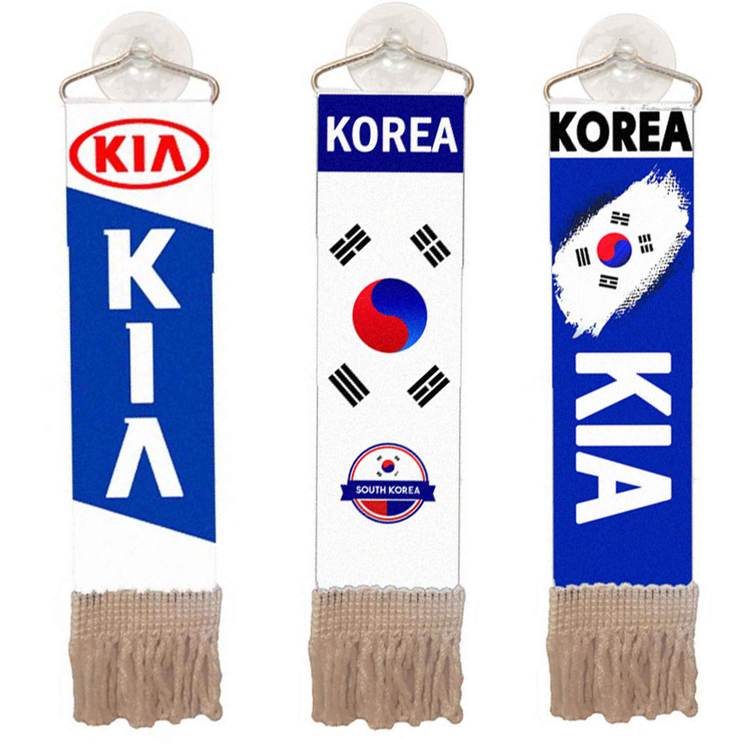 Price and Buy Car Decorative Hanging Ornament, Flag Design, KIA Model, Pack of 3_69039a933c5da.jpeg Price and Buy Car Decorative Hanging Ornament, Flag Design, KIA Model, Pack of 3 - Image 1