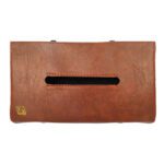 Price and Buy Car Napkin Holder – Luxury Leather Tissue Case for Vehicle with Built-in Pen Holder
