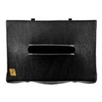 Price and Buy Car Napkin Holder – Luxury Leather Tissue Case for Vehicle with Built-in Pen Holder - Image 3