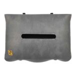 Price and Buy Car Napkin Holder – Luxury Leather Tissue Case for Vehicle with Built-in Pen Holder - Image 4