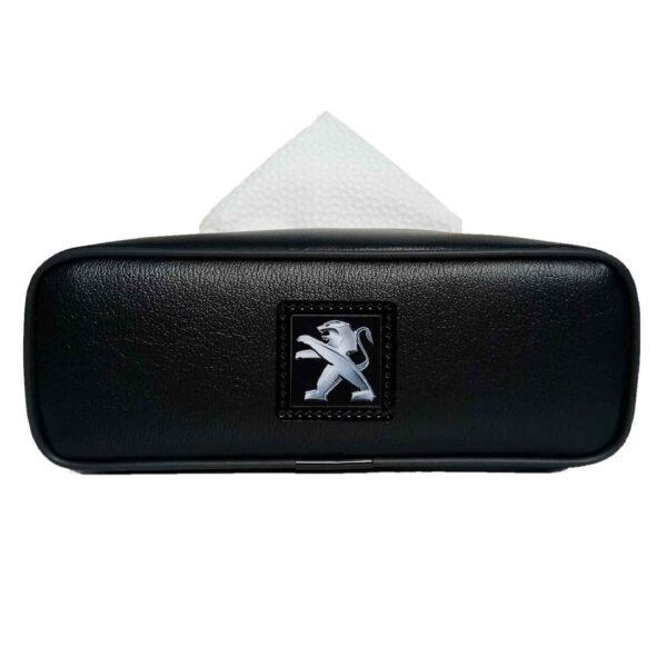 Price and Buy Car Tissue Holder – Premium Faux Leather, Backseat Installation-Peugeot Logo_6900bc2437d6a.jpeg Price and Buy Car Tissue Holder – Premium Faux Leather, Backseat Installation-Peugeot Logo