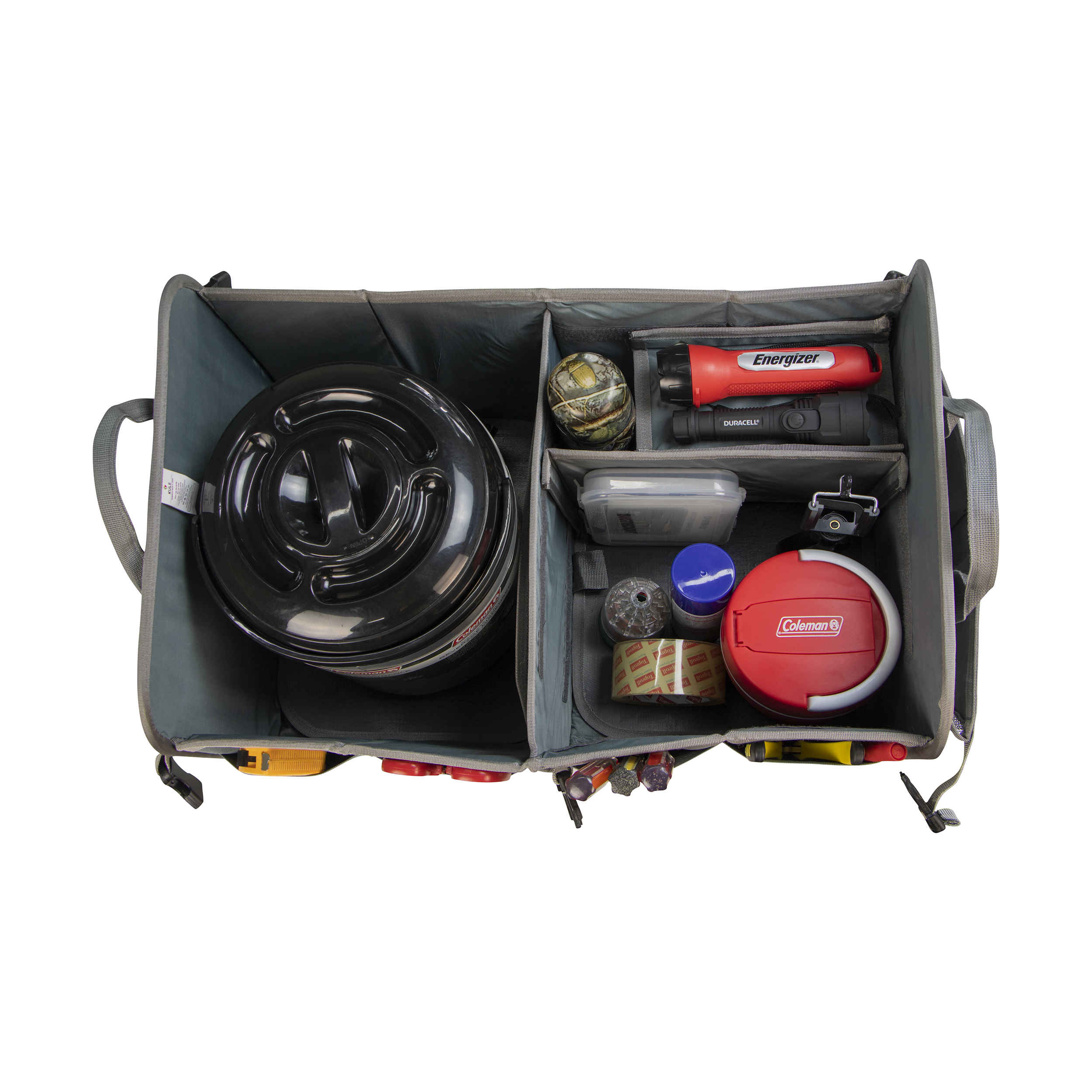 Price and Buy Car Trunk Organizer – Durable & Easy Portability with Large Capacity in Gray - Image 5