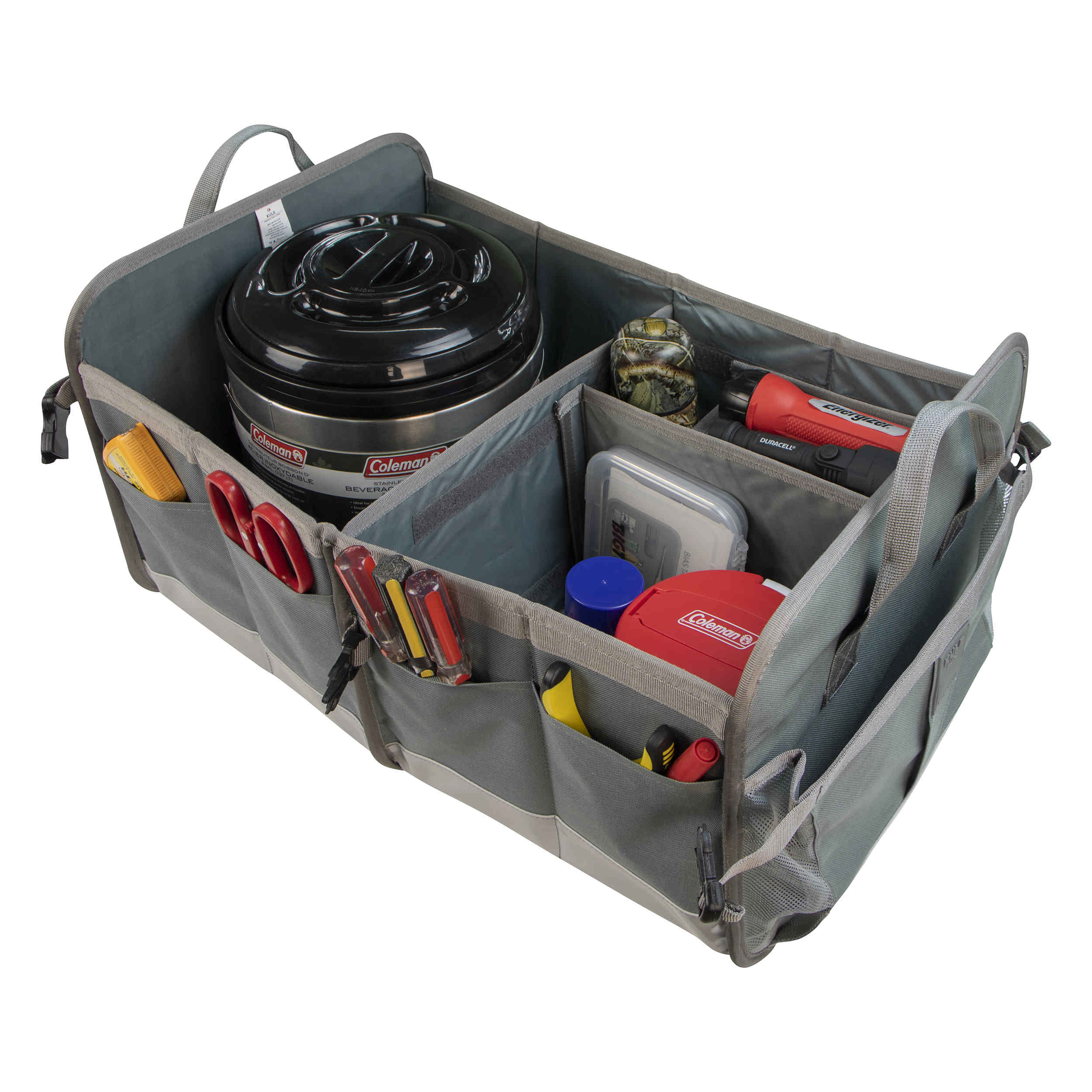 Price and Buy Car Trunk Organizer – Durable & Easy Portability with Large Capacity in Gray - Image 7