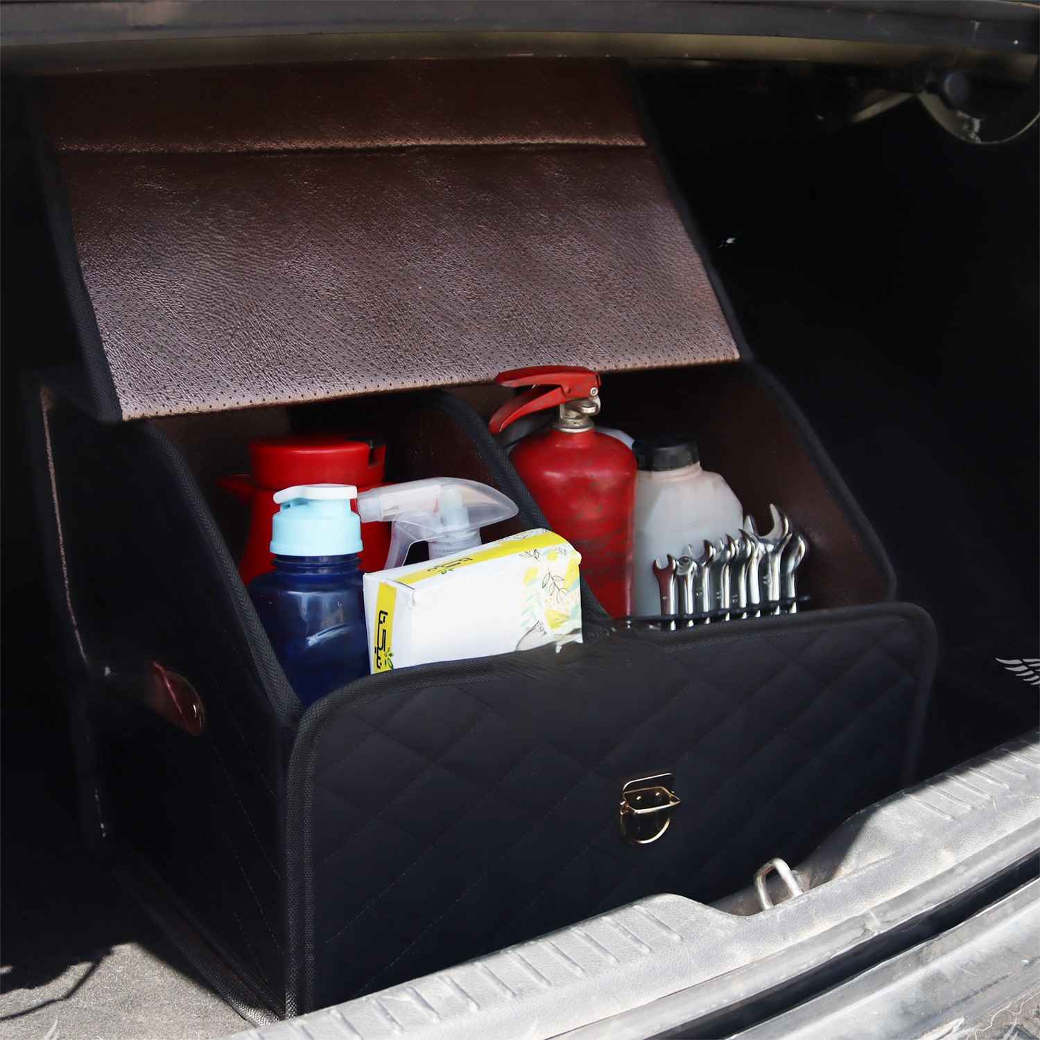 Price and Buy Car Trunk Organizer – Durable & Easy Portability with Storage Capacity - Image 4