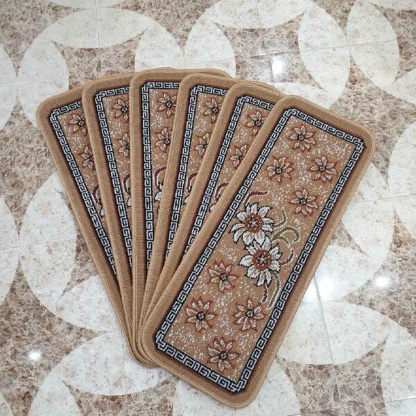 Price and Buy Carpet Stair Tread Indoor – Persian Inspired Floral Design, 6 Pcs_68ff74ff96443.jpeg Price and Buy Carpet Stair Tread Indoor – Persian Inspired Floral Design, 6 Pcs