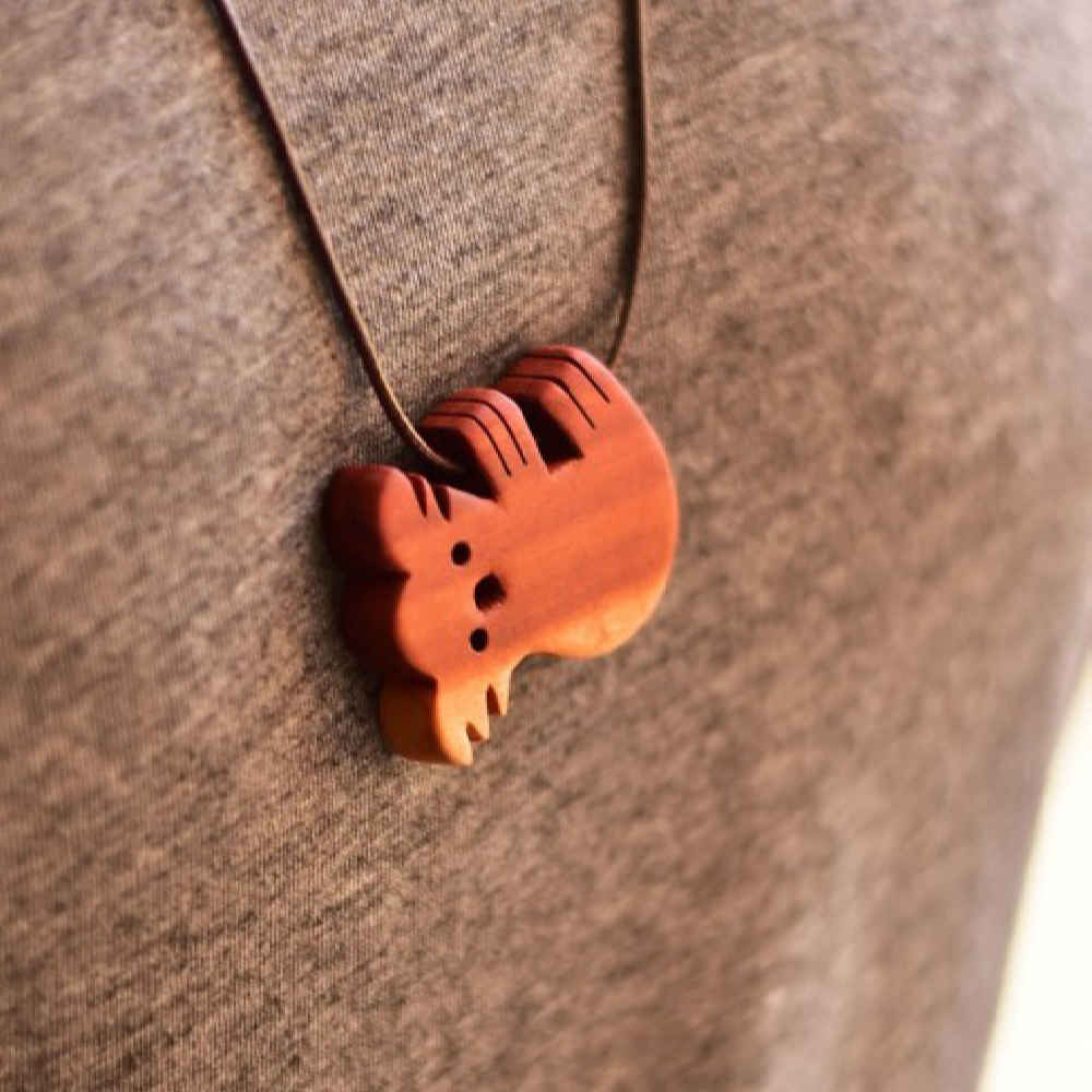 Price and Buy Carved Wood Pendant Handcrafted Artistic Coala