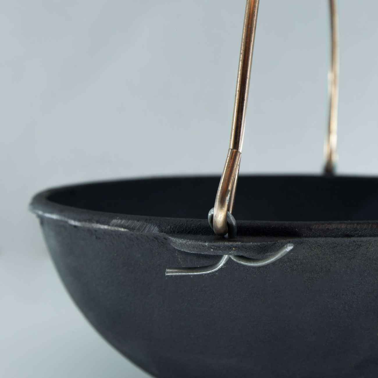 Price and Buy Cast Iron Kazan Pot – Suitable for All Types of Cooking in Nature and Home, Size 6 - Image 5