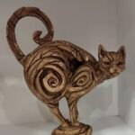 Price and Buy Cat Sculpture Origami Design A Stunning Beautiful Animal Figurine - Image 3