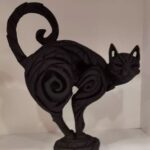 Price and Buy Cat Sculpture Origami Design A Stunning Beautiful Animal Figurine - Image 4