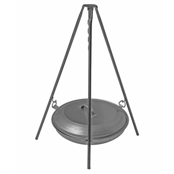 Price and Buy Cauldron Campfire Cooking Tripod with Pan – Durable and Versatile - Image 3