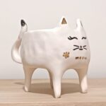 Price and Buy Ceramic Artistic Mug Featuring Cat Design – Idea Gift for Cat Fans