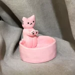 Price and Buy Ceramic Candle Holder – Cat Design Light Up Your Space in Style - Image 4