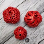 Price and Buy Ceramic Candle Holder Pomegranate Style 2 Pcs– A Decorative Touch for Your Home Ambiance - Image 5