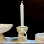 Price and Buy Ceramic Candle Stick Hanging Ring Design for Haft-Seen and Decoration