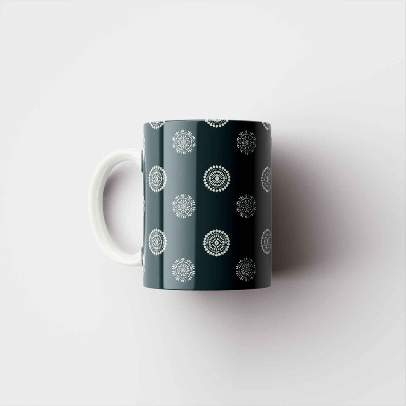 Price and Buy Ceramic Coffee Mug with Handel in White Color - Image 3