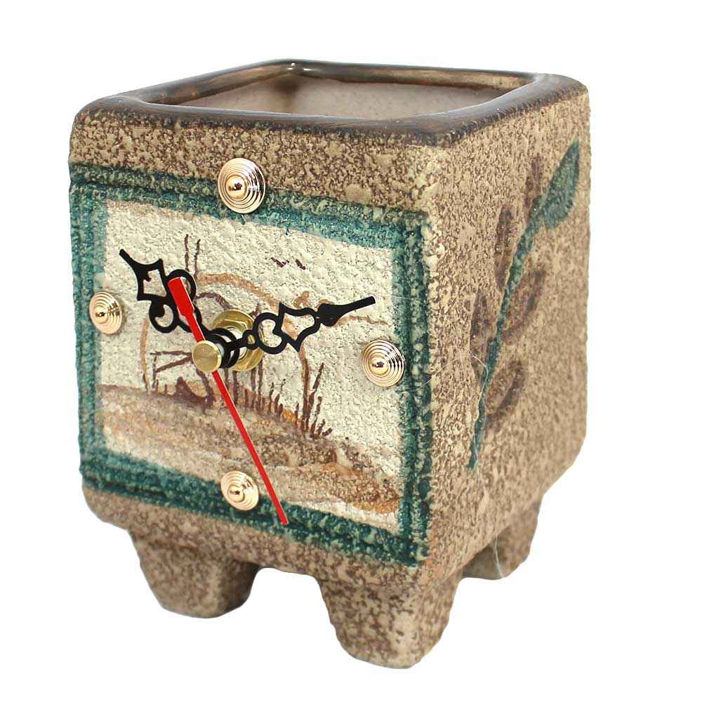 Price and Buy Ceramic Desk Clock Model Vase