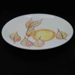 Price and Buy Ceramic Dinnerware Plate – Autumn Pattern, Functional & Stylish - Image 3