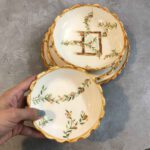 Price and Buy Ceramic Dinnerware Plate & Bowl Set of 4 – Congress Design, Microwave & Dishwasher Safe - Image 4